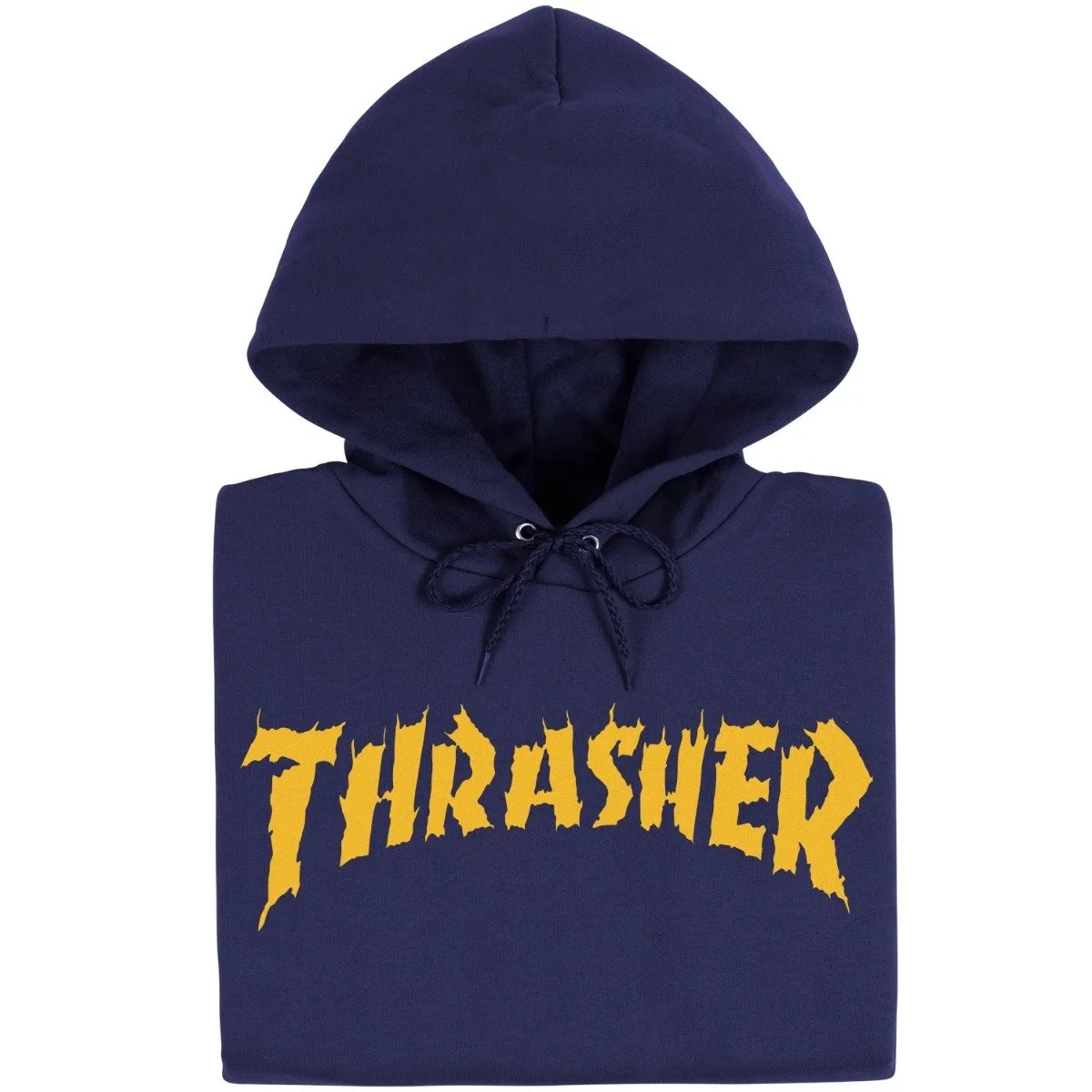 Thrasher Burn It Down Hoodie - Navy