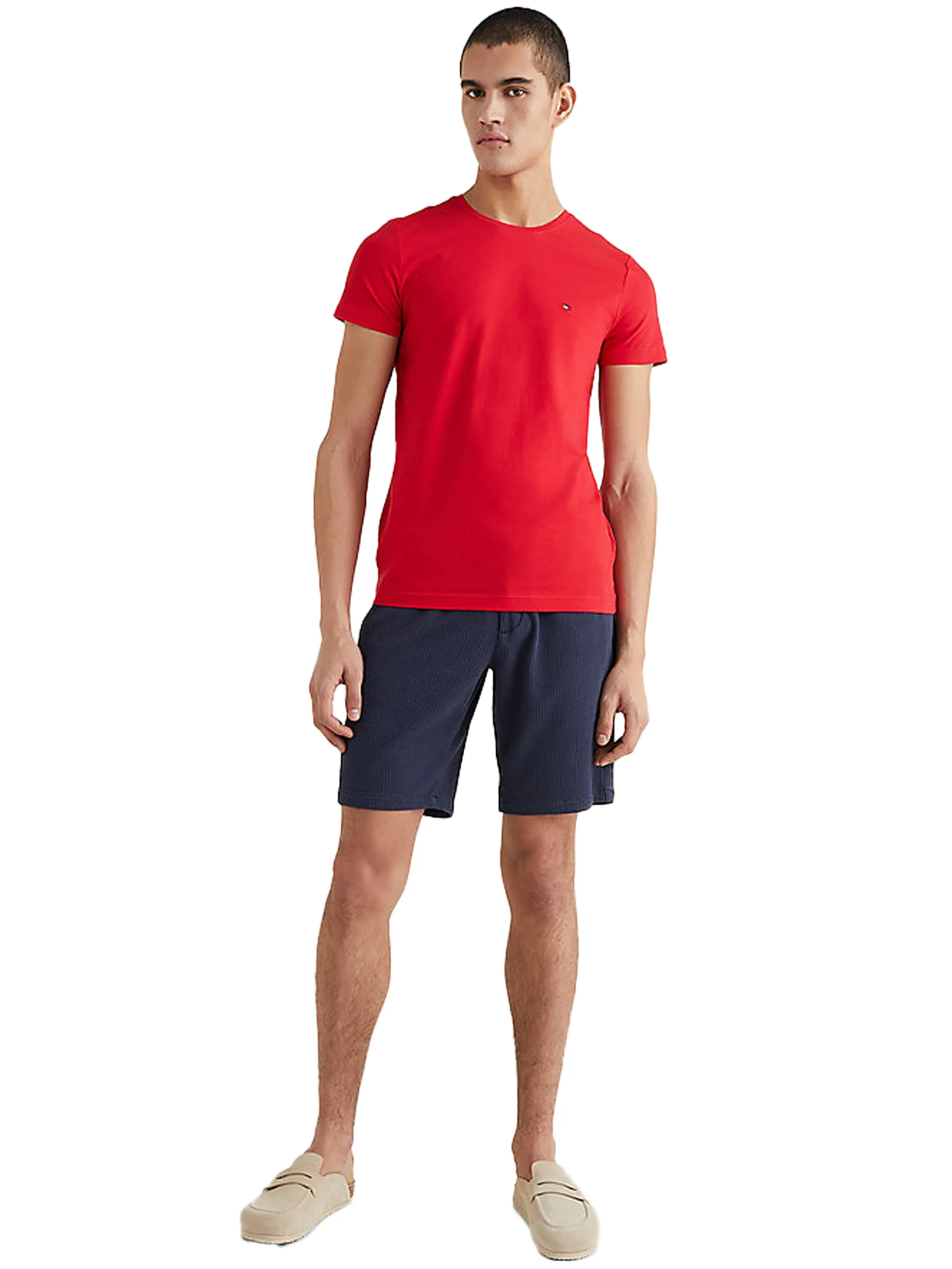 Tommy Hilfiger Cotton Slim Fit Crew Neck T-Shirt