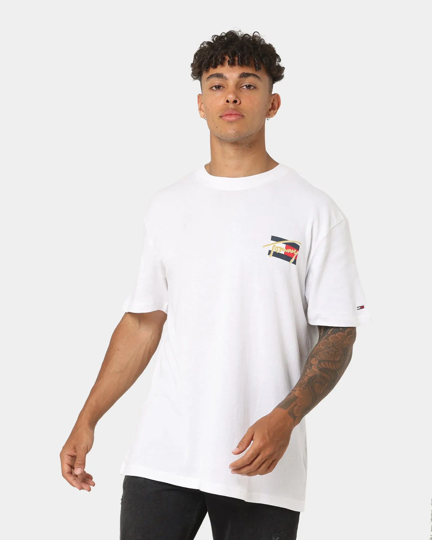 Tommy Jeans Vintage Circle T-Shirt Off White