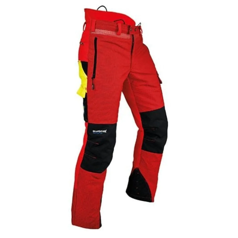 Ventilation Chainsaw Trousers Red Type A