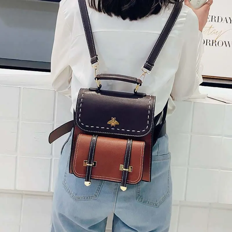 Vintage Leather Backpack Just For You