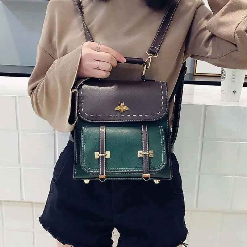 Vintage Leather Backpack Just For You