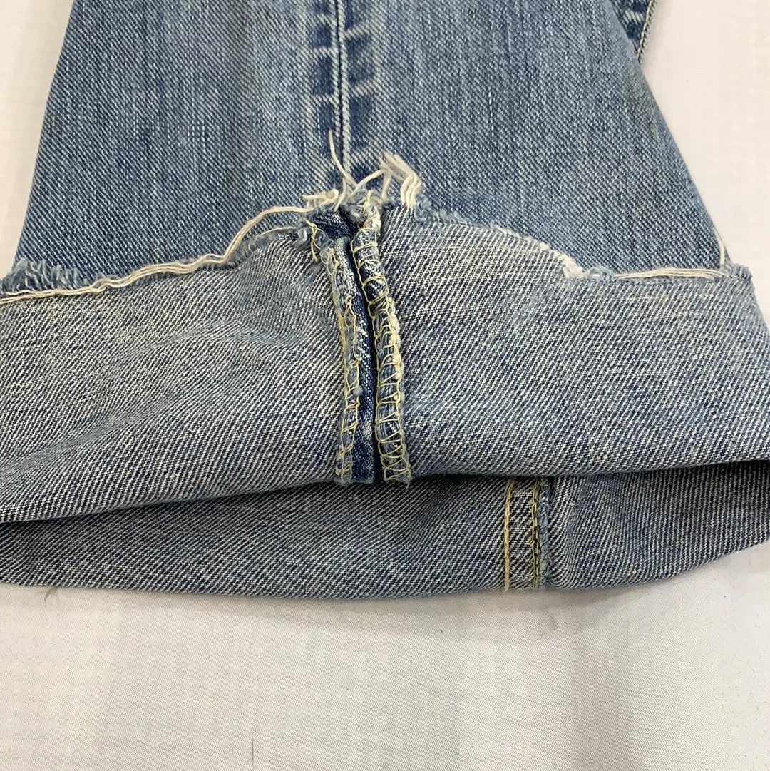 Vintage Lee Riders Raw Hem Denim Jeans - 35in