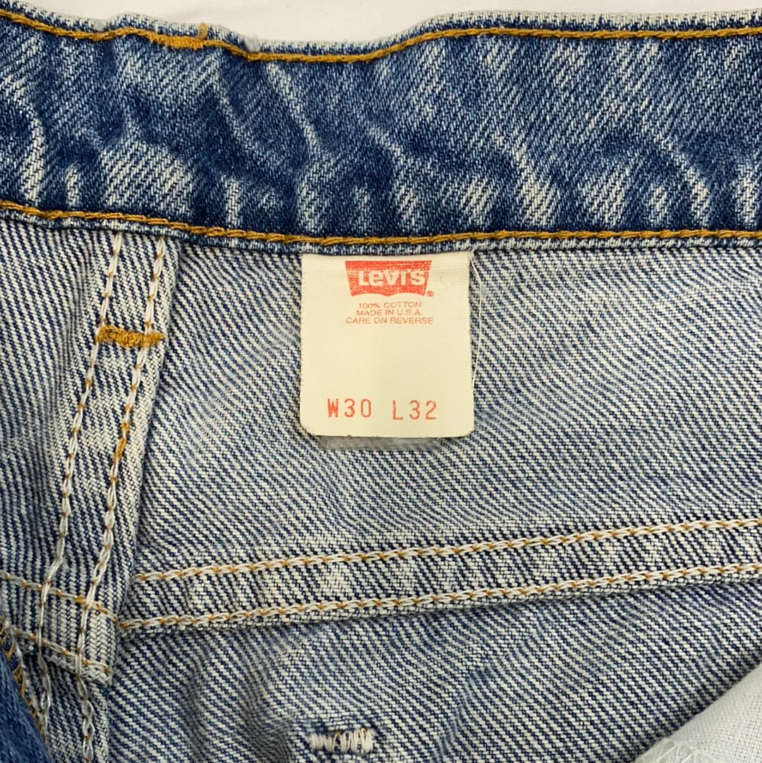 Vintage Levi’s 517 Blue Wash Denim pants Orange Label- W30