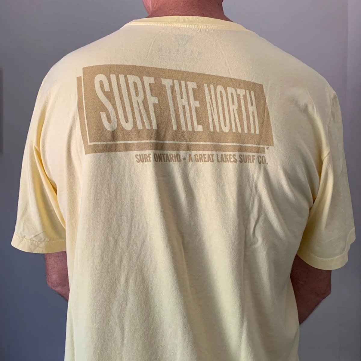 Vissla Vintage Surf the North T-Shirt - Yellow