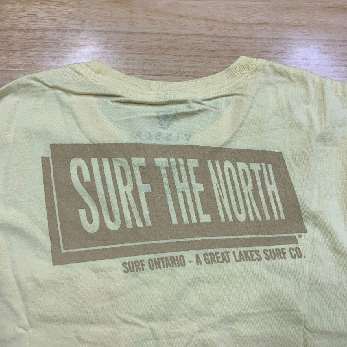 Vissla Vintage Surf the North T-Shirt - Yellow