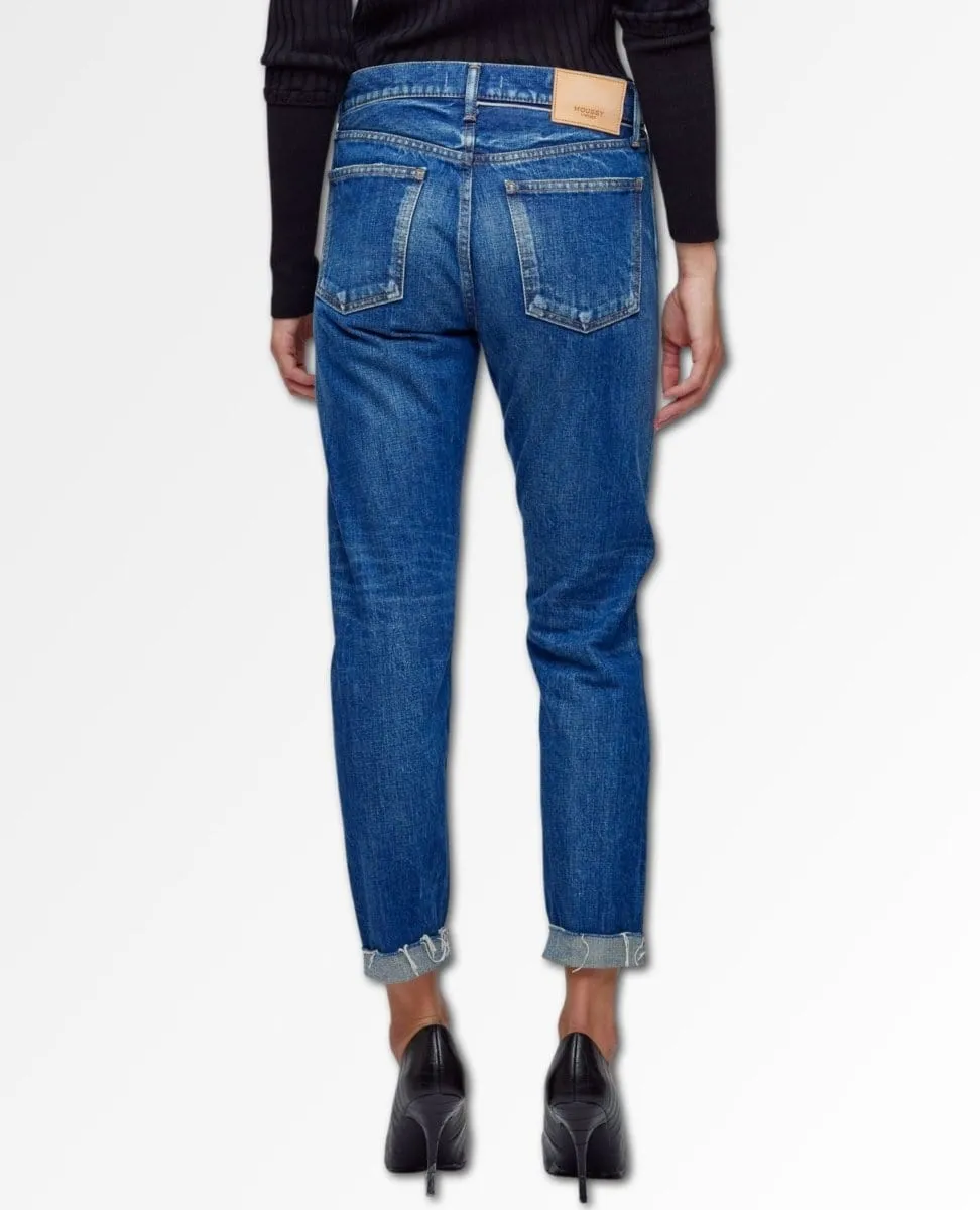 Wilbur Mid-rise Tapered Vintage Blue Jeans