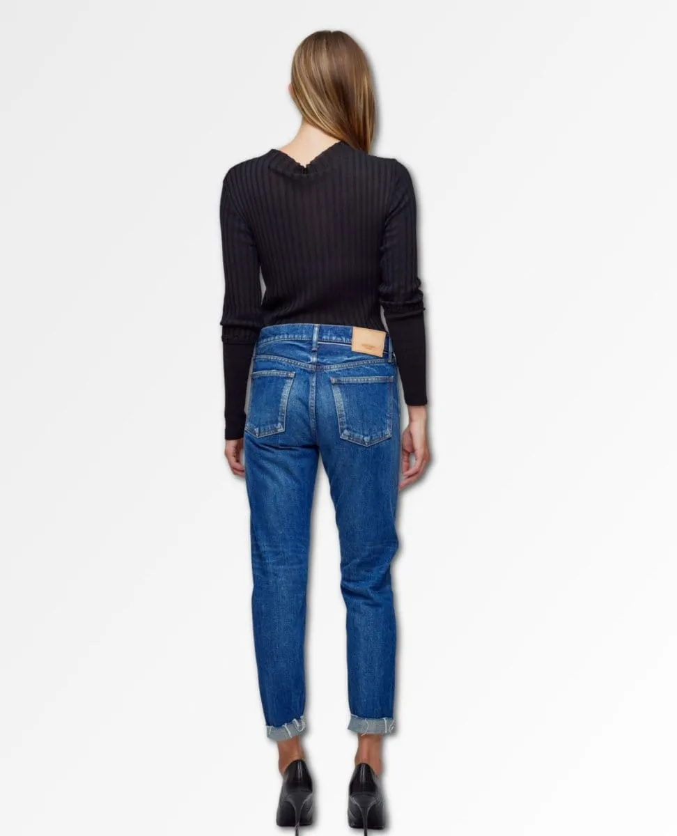 Wilbur Mid-rise Tapered Vintage Blue Jeans