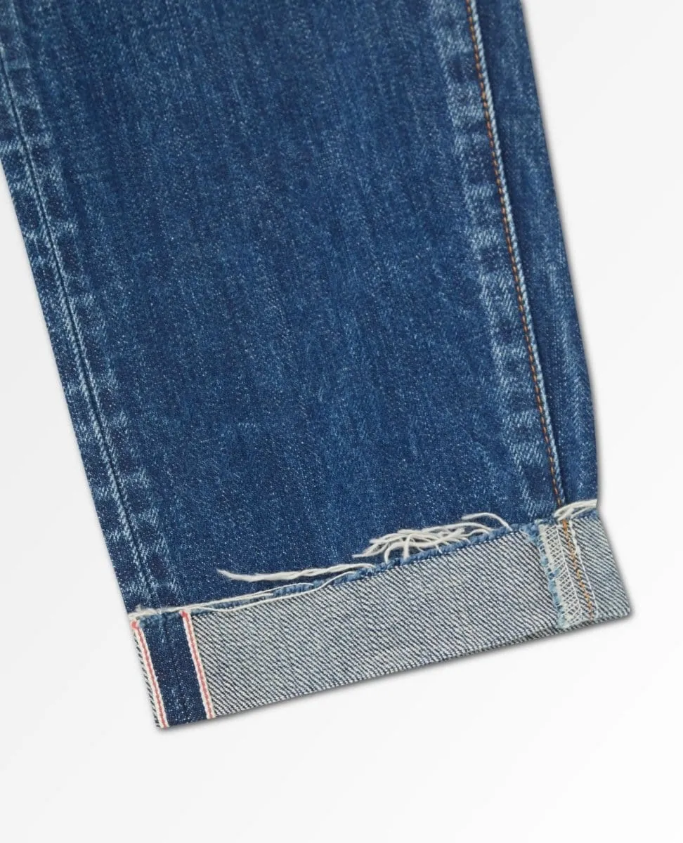 Wilbur Mid-rise Tapered Vintage Blue Jeans