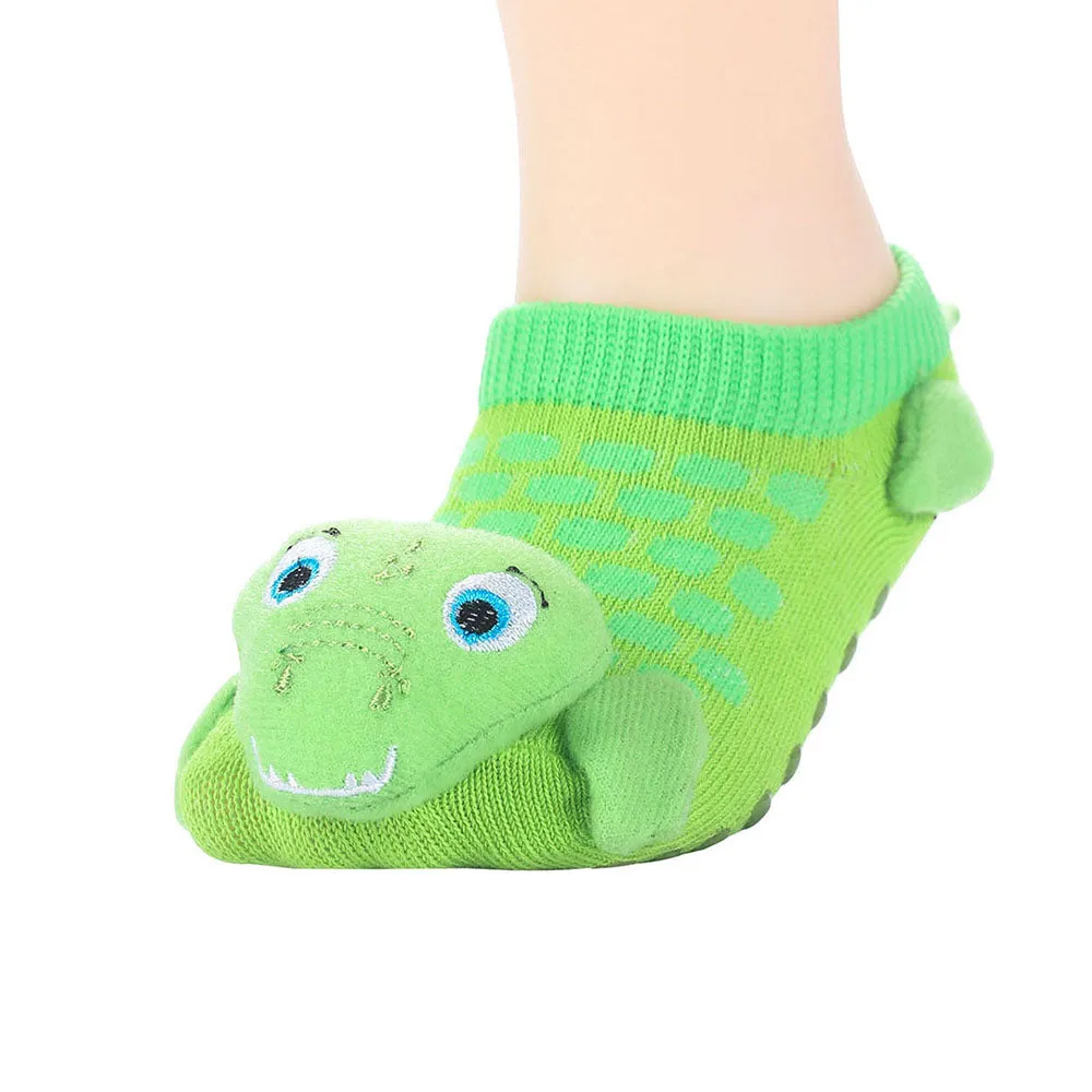 Wild Habitat Baby Non-Slip socks-Alligator Pattern