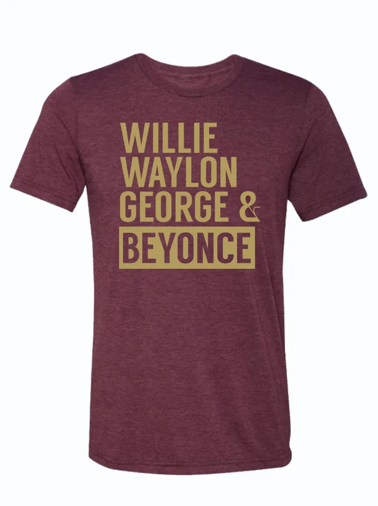 Willie Waylon George & Beyonce