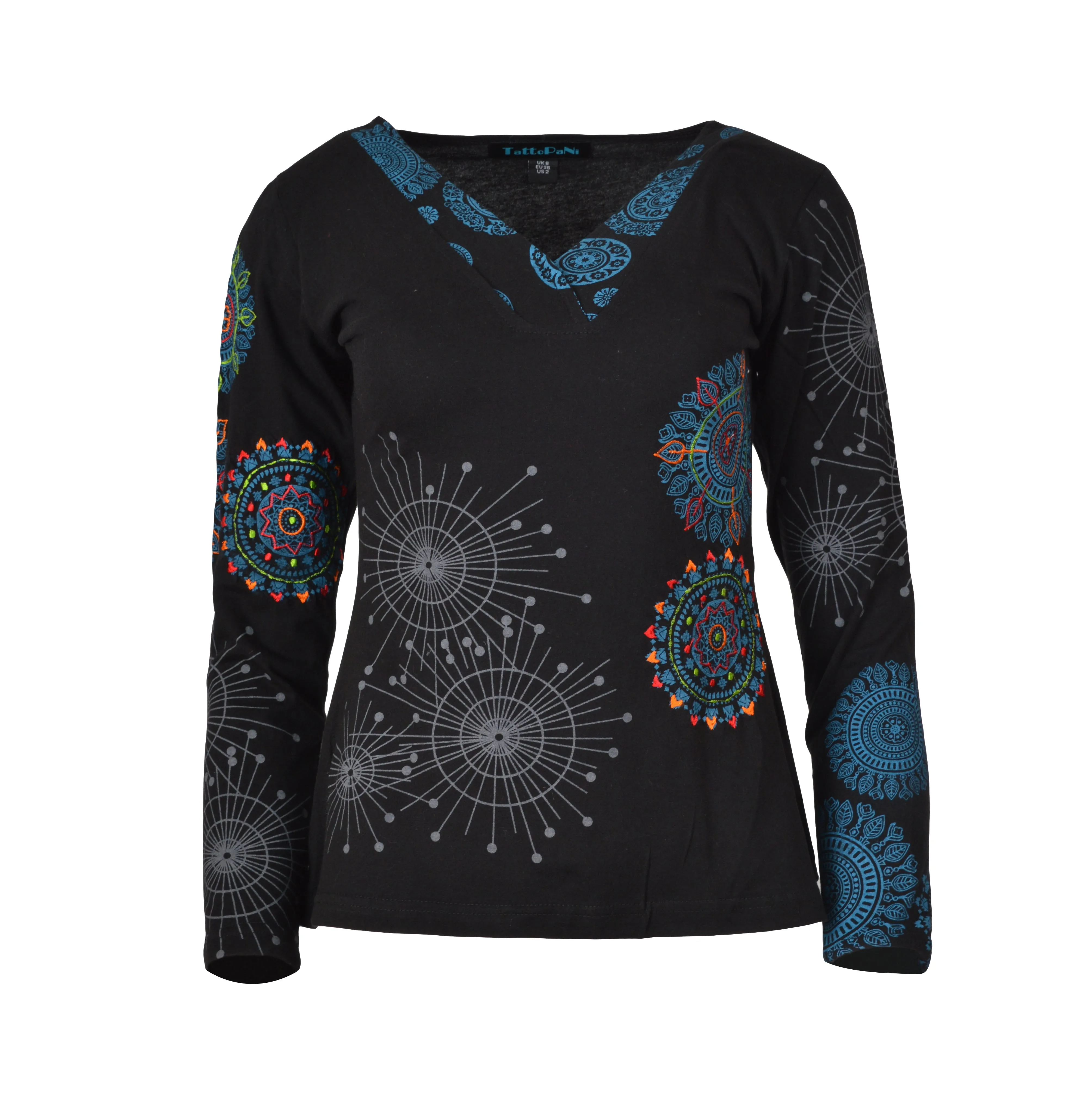 womens-long-sleeve-tops-mandala-embroidery-v-neck-cotton-t-shirt