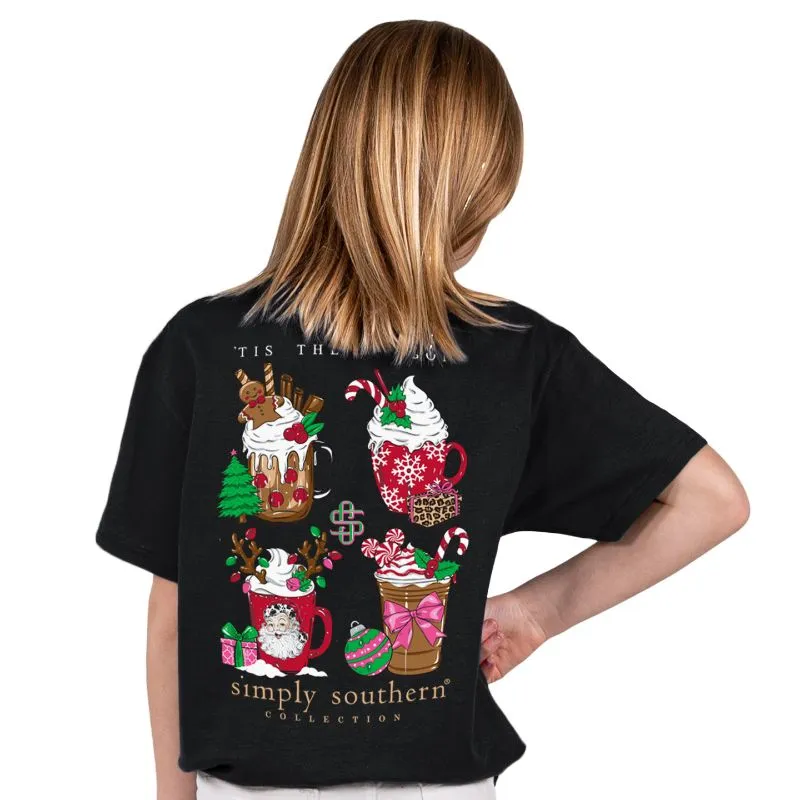 Youth 'Tis The Season' Christmas Short Sleeve Tee by Simply Southern